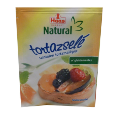 Haas natural tortazselépor színtelen 11 g alapvető élelmiszer