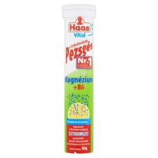 HAAS PEZSGŐTABLETTA MAGNÉZIUM vitamin és táplálékkiegészítő