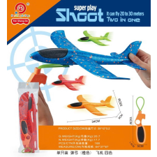 Hab repülő kézi kilövővel kék helikopter és repülő