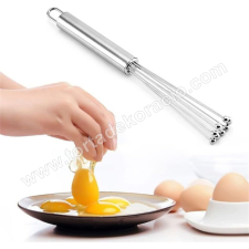  Hab/tojásverő fém gömbökkel sütés és főzés