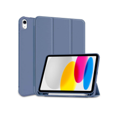 Haffner Apple iPad 10.9 (2022) tablet tok (Smart Case) on/off funkcióval, Apple Pencil tartóval - blue (ECO csomagolás) (FN0482) tablet tok