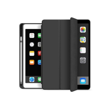 Haffner Apple iPad Air 4 10.9 (2020) védőtok (Smart Case) on/off funkcióval, Apple Pencil tartóval - black (ECO csomagolás) tablet tok