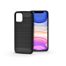 Haffner Apple iPhone 11 szilikon hátlap - Carbon - fekete tok és táska