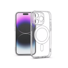 Haffner Apple iPhone 14 Pro Max MagSafe kompatibilis kameravédős szilikon tok, átlátszó (HF185625) tok és táska