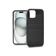 Haffner Apple iPhone 15 Plus szilikon hátlap - Carbon - fekete (PT-6858) tok és táska