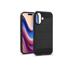Haffner Apple iPhone 16 Plus szilikon hátlap - Carbon - fekete tok és táska