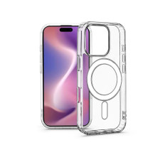 Haffner Apple iPhone 16 Pro Max szilikon hátlap - Anti Shock MagSafe - átlátszó tok és táska