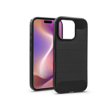 Haffner Apple iPhone 16 Pro Max szilikon hátlap - Carbon - fekete tok és táska