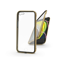 Haffner Apple iPhone 7/iPhone 8/SE 2020 mágneses, 2 részes hátlap előlapi üveggel - Magneto 360 - arany tok és táska