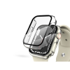 Haffner Apple Watch 7/Series 8 (41 mm) védőtok beépített edzett üveggel - DEFENSE 360 - átlátszó (ECO csomagolás)