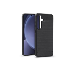 Haffner Carbon szilikon hátlap Samsung Galaxy S25 Plus fekete tok és táska