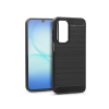 Haffner Carbon szilikon tok - Samsung SM-A175/SM-A176 Galaxy A17 4G/5G - fekete (HF423222)