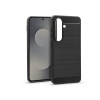 Haffner Carbon szilikon tok - Samsung SM-S942 Galaxy S26 - fekete (HF432828)