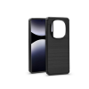 Haffner Carbon szilikon tok - Xiaomi Redmi Note 14 Pro 5G/Note 14 Pro+ 5G - fekete