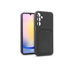 Haffner Card Case Samsung Galaxy A25 5G Tok - Fekete tok és táska