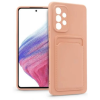 Haffner Card Case szilikon hátlap Samsung Galaxy A53 5G rózsaszín