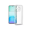 Haffner Clear Case kameravédős szilikon tok - Xiaomi Redmi Note 14 Pro 5G/Note 14 Pro+ 5G - átlátszó