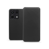 Haffner Dual Pocket Flip bőrtok - Xiaomi Redmi Note 13 Pro 5G/Poco X6 5G - fekete