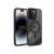Haffner Edge Mag Cover szilikon tok - Apple iPhone 16 Pro - fekete/átlátszó