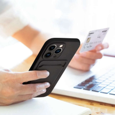 Haffner Forcell kártya tok iPhone 13 Pro fekete tok és táska