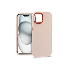 Haffner Frame Apple iPhone 15 szilikon tok rózsaszín (PT-6829) tok és táska