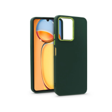 Haffner Frame szilikon hátlap Xiaomi Redmi Note 13C zöld tok és táska