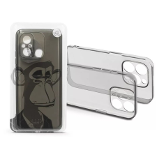 Haffner hf239144 xiaomi redmi 12c gray monkey átlátszó szilikon hátlap mobiltelefon kellék