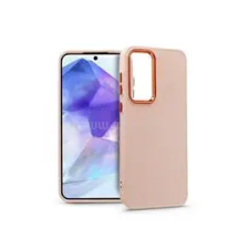 Haffner HF267956 Samsung Galaxy A55 5G Frame rózsaszín szilikon hátlap (HF267956) tok és táska