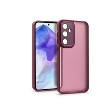 Haffner HF268120 Samsung Galaxy A55 Variete bíbor hátlap kameravédő peremmel, lencsevédő üveggel mobiltelefon kellék