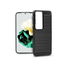 Haffner Huawei P60/P60 Pro szilikon hátlap - Carbon - fekete (PT-6856) tok és táska