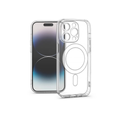 Haffner Mag Cover kameravédős hátlap iPhone 14 Pro átlátszó tok és táska