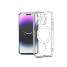 Haffner Mag Cover kameravédős hátlap iPhone 14 Pro Max átlátszó tok és táska