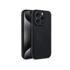 Haffner Mag Cover szilikon hátlap iPhone 15 Pro fekete tok és táska