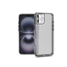 Haffner Matrix Clear kameravédős szilikon tok - Apple iPhone 16 Plus - átlátszó tok és táska