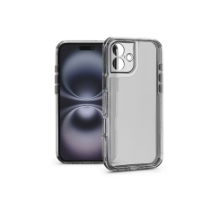 Haffner Matrix Clear kameravédős szilikon tok - Apple iPhone 16 Plus - átlátszó tok és táska