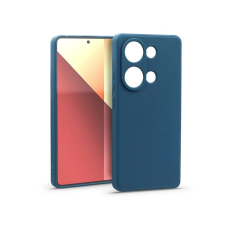 Haffner Matt szilikon hátlap Xiaomi Redmi Note 13 Pro 4G kék tok és táska