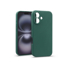Haffner Matt szilikon tok - Apple iPhone 16 - zöld tok és táska
