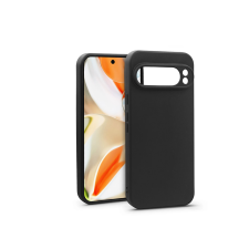 Haffner Matt szilikon tok - Google Pixel 9 Pro XL 5G - fekete (HF797147) tok és táska