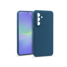 Haffner Matt szilikon tok - Samsung Galaxy A36 5G - kék tok és táska