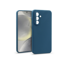 Haffner Matt szilikon tok - Samsung Galaxy S24 - kék (HF233760) tok és táska