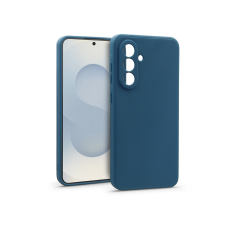 Haffner Matt szilikon tok - Samsung Galaxy S25 - kék (HF338724) tok és táska