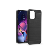 Haffner Motorola Moto G54 szilikon hátlap - Carbon - fekete tok és táska