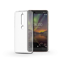 Haffner PT-4569 Nokia 6 (2018) Ultravékony Szilikon Hátlap - Átlátszó (PT-4569) tok és táska