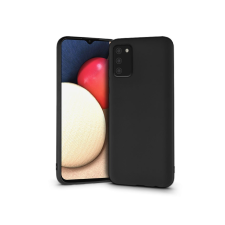 Haffner Samsung A025F Galaxy A02s szilikon hátlap - Soft - fekete tok és táska