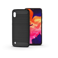 Haffner Samsung A105F Galaxy A10 szilikon hátlap - Carbon - fekete tok és táska