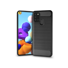 Haffner Samsung A217F Galaxy A21s szilikon hátlap - Carbon - fekete tok és táska