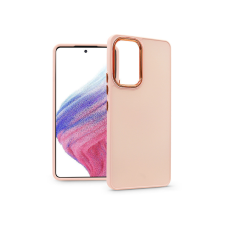 Haffner Samsung A536U Galaxy A53 5G szilikon hátlap - Frame - rózsaszín tok és táska