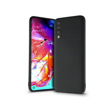 Haffner Samsung A705F Galaxy A70 szilikon hátlap - Soft Premium - fekete tok és táska