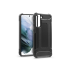 Haffner Samsung G990F Galaxy S21 ütésálló hátlap - Armor - fekete (PT-6197)