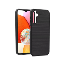 Haffner Samsung Galaxy A14 4G/5G Carbon szilikon tok, fekete (PT-6528) tok és táska